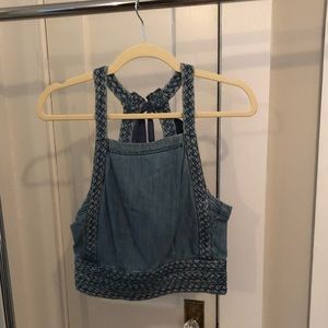 Denim Maeve top US SIZE 8